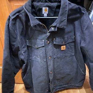 Black 3XL lighter weight Carhartt work coat